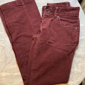 Polo by Ralph Lauren Women's Boot Cut Jeans in Burgundy